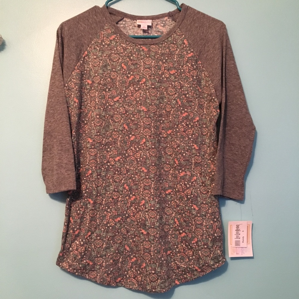 NWT LULAROE Randy shirt size S